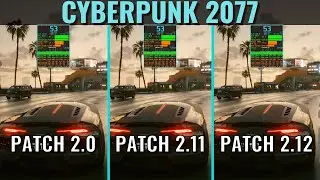 Cyberpunk 2077 - Patch 2.12 - RTX 3070 - 1440p - Benchmark