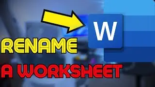 How To Rename A Worksheet In Microsoft Excel