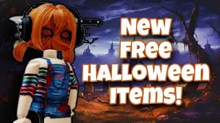 FREE HALLOWEEN ITEMS AVAILABLE NOW!! 🎃👻