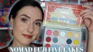 NEW Nomad FUJI FIVE LAKES Palette | Swatches, Comparisons & 2 Looks