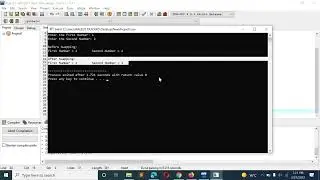 C++ Program to Swap Two Numbers using Function Call by Reference