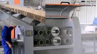 Бревнопил. Многопильный дисковый станок MJ F6 400 200 F купить в магазине pilam.ru