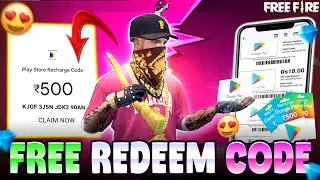 Free Redeem Code 💎 Free Fire Redeem Code Today 🔥😱 2000₹/- Free Redeem Code😎