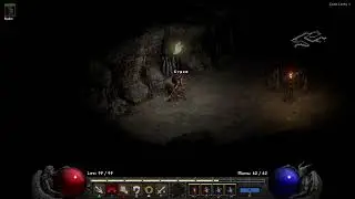 DIABLO II: RESURRECTED Paladin Cave Level 1 Undead 03.08.24