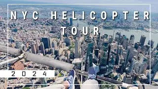 [4K] 🇺🇸 NYC Helicopter Tour 2024, Welcome to New York!