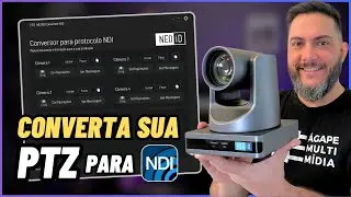 TRANSFORME SUA CÂMERA PTZ EM NDI - Neoid2Ndi (USB Pro 12x Geração 1 e 2 + USB 4K)