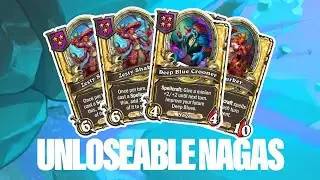 Hitting Absolutely Everything With Naga | Dogdog Hearthstone Battlegrounds