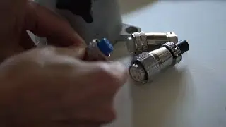 Soldering a cable to a 2 2kw spindle connector