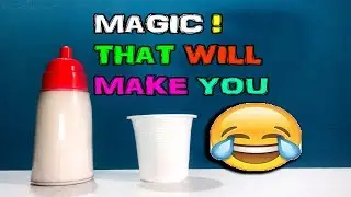 অবাক করা জাদু  শিখুন 👁👁 la leche desaparece truco de magia😀Home Magic Trick & Revealed