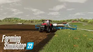 НАКОНЕЦ ТО ТРОСТНИК ПОБОРОЛИ И ПОСОДИЛИ СОЕВЫЕ БОБЫ В Farming Simulator 22