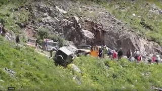 Couple Drives off  cliff at Animas Forks Colorado: Jeep Fail