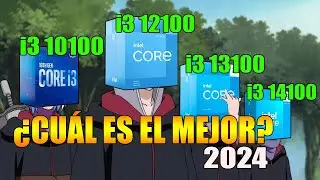 COMPARAMOS TODOS! ¿Cuál es el mejor INTEL CORE i3? | 2024