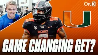 Miami Hurricanes Land STAR Transfer Portal RB Damien Martinez | Impact For Cam Ward, Canes In 2024?