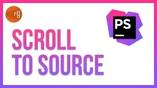 2min Quick Tip - Scroll to Source with Keyboard Shortcut PhpStorm Tutorial