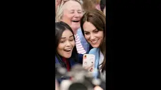 Kate and Will surprise fans with walkabout