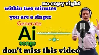 Ai generate free songs | Song ready in 2 minutes from Ai