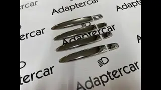 Накладки на ручки (хром) из нержавеющей стали Lexus RX2/Toyota Camry XV40