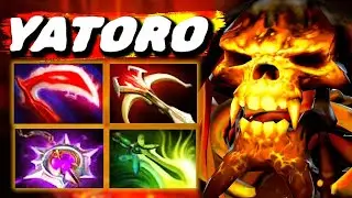 Яторо на Клинкзе, это надо видеть! Yatoro Clinkz 7.34 DOTA 2