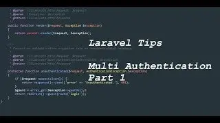 Laravel 5 Tips In Arabic  : #6 Multi Authentication Part 1
