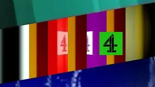 (COLLECTION) Channel 4 Station IDs (Idents) - Stripes & Squares 1.5 & 2.0 (late 1999/early 2002)