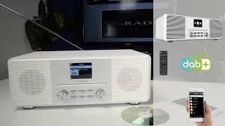 RADIO INTERNET STÉRÉO DAB+ FM lecteur CD Bluetooth et + encore - [PEARLTV.FR]