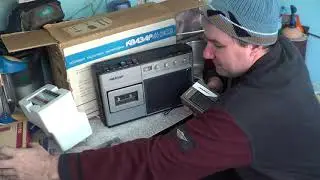 Тестирование  магнитофона Квазар М-303 и диктофона National RQ-69