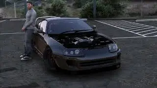 Toyota Supra MK4 | FiveM Showcase | GTA 5 | Crystal МОЁТ X Tleet