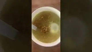 Arroz Caldo with Egg and Garlic