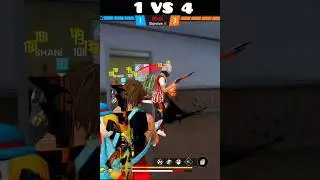 1 VS 4 CLUTCH AGAINST GRAND MASTER PLAYERS , 🔥 