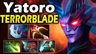Яторо на Сигнатурном Террорблейде против Ватсона! - Yatoro Terrorblade 7.37 ДОТА 2