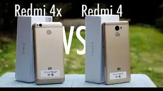 Xiaomi Redmi 4x vs. Redmi 4 - Close look & AnTuTu comparison