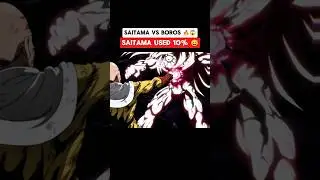 Saitama vs boros 🔥💀 | anime best moments of one punch man #anime #shorts #badass #moments