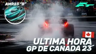 ¡¡ULTIMA HORA GP de CANADA!! LLUVIA, el NUEVO DRS de MERCEDES, PRIMERAS IMÁGENES ASTON AMR23 "B"...