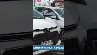 2 Warga Lampung Bawa Kabur 16 Mobil