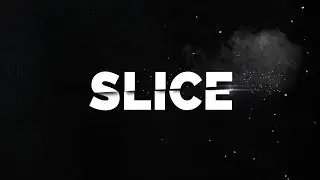 Slice Text Reveal Template - After Effects (Glitch Text/Logo Reveal Template) NO PLUGINS