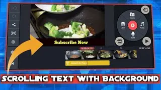 Kinemaster Animated Text | Scrolling Text With Background | How To Animate Text | Text Animation