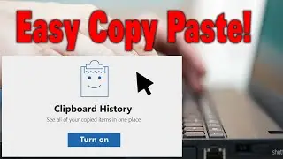 How To Open The Clipboard History in Windows 10 Copy And Paste History Windows 10