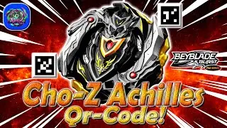 Qr-Code CHO-Z ACHILLES | Cho-z Achilles Qr-Код - Beyblade Burst Pro Series