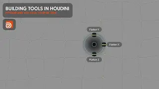 Building Tools in Houdini with vex and python | Flatten Loop