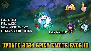 Update 2024 Script Emote EVOS ID - Deck...Deckk...Tutor Deck.?? | SMOOTH - ULTRA