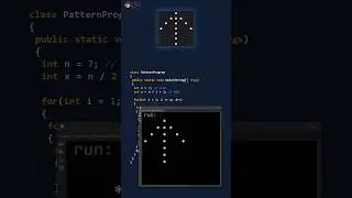 Arrow pattern program in less than 60 seconds 