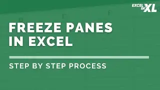 How to Freeze Panes in Excel | Step by Step Process