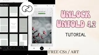 UNFOLD 4.2 ( 2 Free Templates ) - Tutorial | Prinsesa Giann