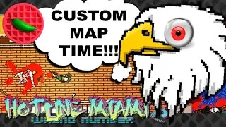 RAPTOR MEDLEY! -- Let's Play Hotline Miami 2 (Custom Maps) (Level Editor Full Release)