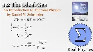 1.2 The Ideal Gas (Thermal Physics) (Schroeder)