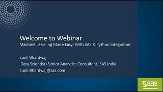 Machine Learning made easy with SAS python integration