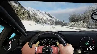 Cruising in my Lamborghini | Forza Horizon 4 | Real Hands+Wheel