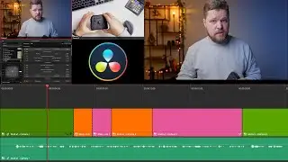 Мультикамерний монтаж в DaVinci Resolve | Запис, синхронізація, гарячі клавіши