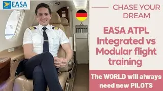 EASA ATPL Integrated vs Modular flight training, BECOME a PILOT, the WORLD will always need PILOTS