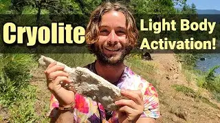Light Body Activation with CRYOLITE Crystal - Amazing Cryolite Metaphysical Effects!